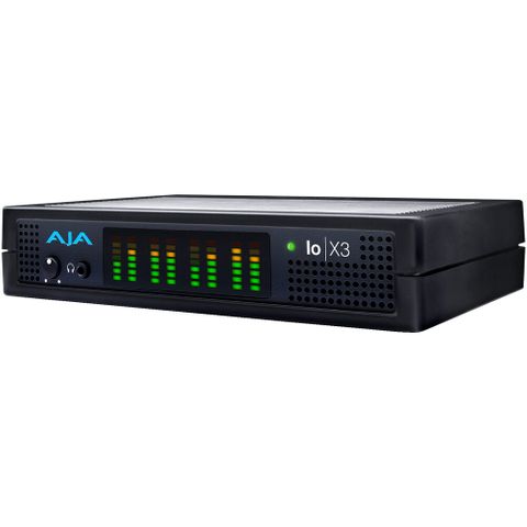 AJA IO-X3 Multi-Channel 2K/HD/SD Video I/O - Thunderbolt 3