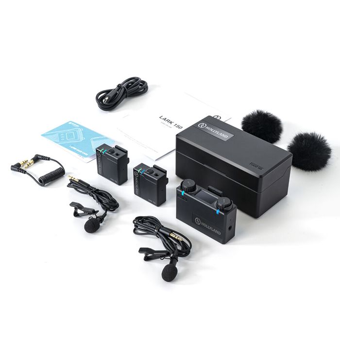 その他 HOLLYLAND LARK150 Duo Hollyland Lark150 Duo 2.4GHzワイヤレスマイクシステム送信機2