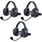 Eartec EVADE Xtreme Wireless Intercom System with 3 Headsets