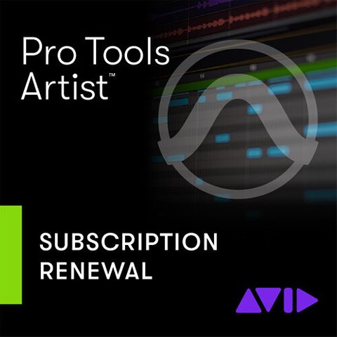 Avid Pro Tools Artist Annual Subscription - RENEWAL