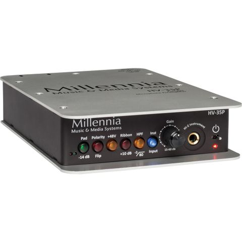 Millennia HV-35P Portablel Microphone and Instrument Preamp