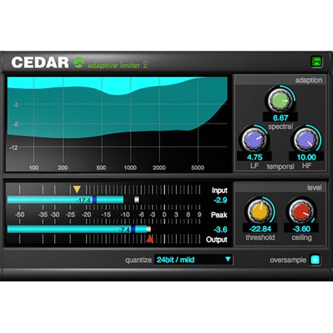 CEDAR Studio 9 Adaptive Limiter