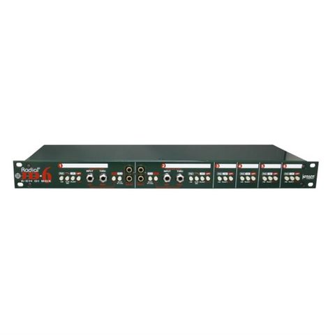 Radial JD6 Passive 6 Channel DI, Jensen Transformers