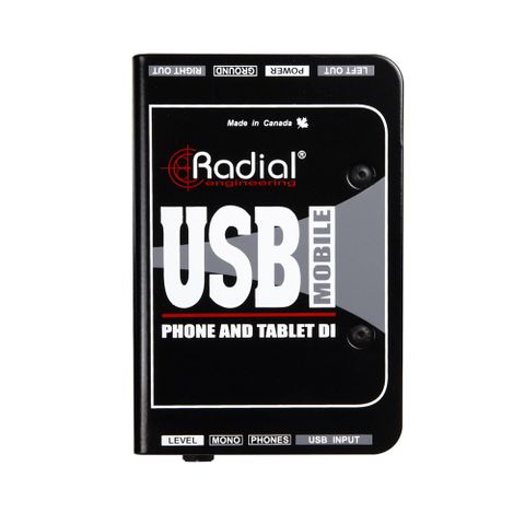 Radial Digital USB DI, DAC with headphone amp and XLR outs