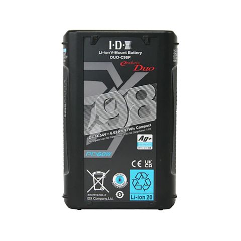 IDX DUO-C98P 97Wh Li-ion V-Mount Battery