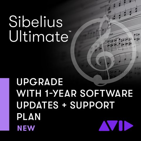 Avid Sibelius Ultimate 1-Year Updates + Support GET CURRENT