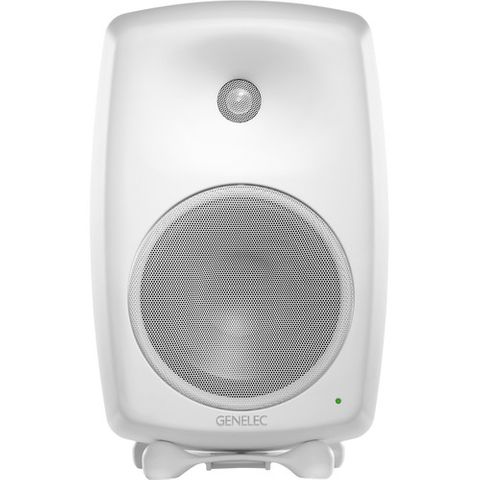 Genelec 8050B 8-in Active Two-Way Studio Monitor (White)