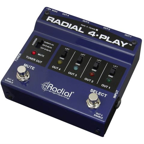 Radial 4-Play – Multi-Output DI Box