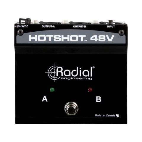 Radial HotShot 48V Condenser Microphone Switcher