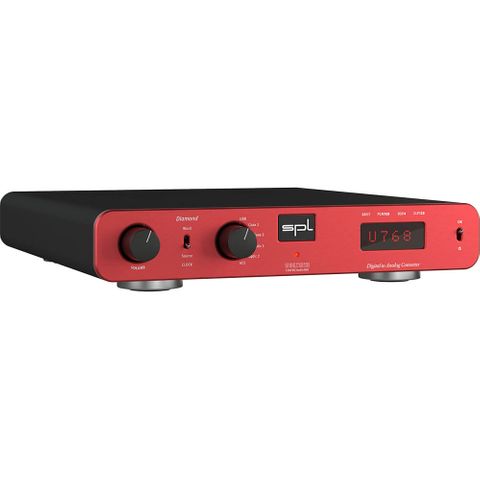 SPL Diamond Desktop DAC and Preamplifier (Red)