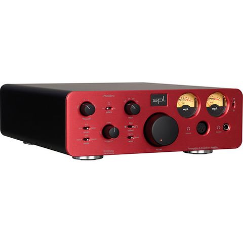 SPL Phonitor x Headphone Amplifier and Preamplifier (Red)