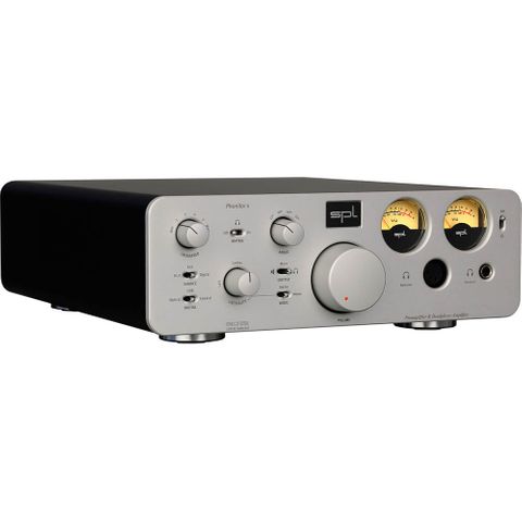 SPL Phonitor x Headphone Amplifier/Preamplifier with DAC (Silver)