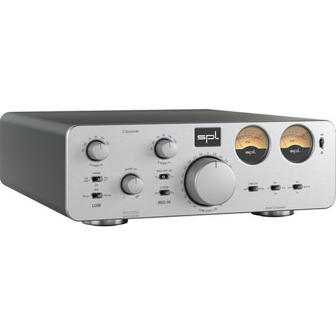 SPL Crossover - Active Analog 2-Way Crossover (Silver)