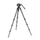 Manfrotto 504X Fluid Video Head with 536 Carbon Fiber Tripod