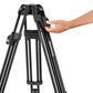 Manfrotto 526 Pro Video Head with 645 Fast Twin Alu Tripod