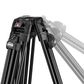 Manfrotto 526 Pro Video Head with 645 Fast Twin Alu Tripod