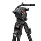 Manfrotto 526 Pro Video Head with 645 Fast Twin Alu Tripod