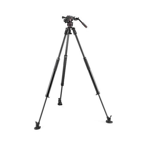 Manfrotto Nitrotech 608 Series with 635 Fast Single Leg Carbon Tripod