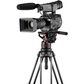 Manfrotto Nitrotech 612 Video Head with CF Tall Single Legs Tripod