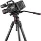 Manfrotto Nitrotech 612 Video Head with CF Tall Single Legs Tripod