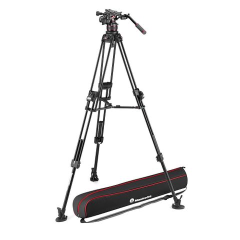 Manfrotto Nitrotech 612 Series with 645 Fast Twin Alu Tripod