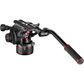 Manfrotto Nitrotech 612 Video Head with Alu Twin Leg Tripod GS