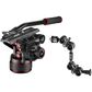 Manfrotto Nitrotech 612 Video Head with Alu Twin Leg Tripod GS