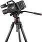 Manfrotto Nitrotech 612 Video Head with Alu Twin Leg Tripod GS