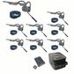 Eartec EP8LZ E-PAK Wireless Communication System - 8 Person Setup