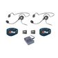 Eartec EP2CYB E-PAK Cyber Headsets Communication System 2-Person Setup