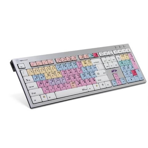Logickeyboard Pro Tools – PC Slim Line Keyboard