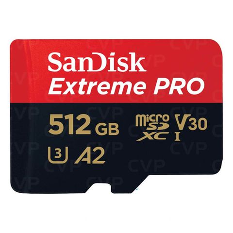 SanDisk Extreme Pro Micro SDXC 512GB 200MB/S SD Adapter