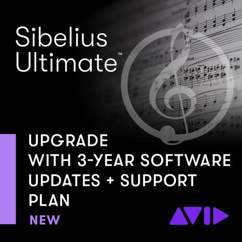 Avid Sibelius Ultimate 3-Year Updates + Support GET CURRENT