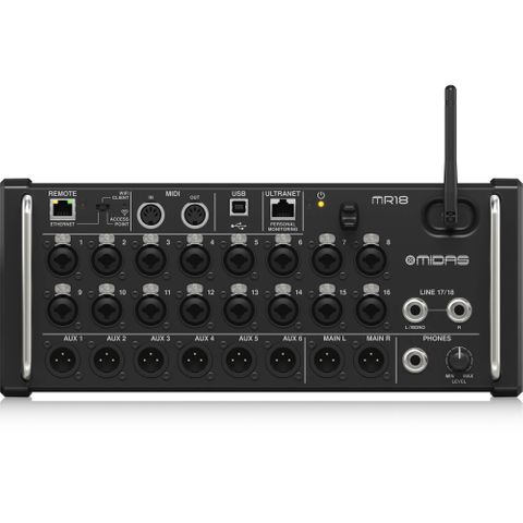 Midas MR18 18-Input Digital Mixer