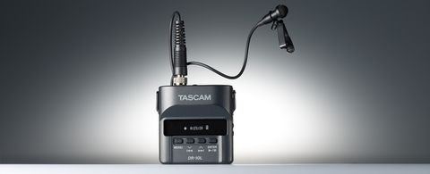 Tascam DR-10L Digital Audio Recorder c/w Lapel Mic