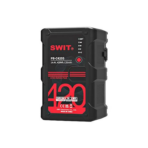 Swit PB-C420S 420Wh Large Capacity V-mount Battery