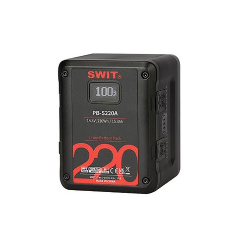 Swit PB-S220A/S 220Wh Multi-sockets Square Digital Battery