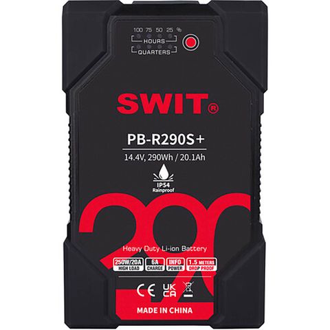 Swit PB-R290S + Waterproof 290Wh Heavy Duty IP54 Battery Pac