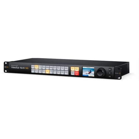 Blackmagic Videohub 10x10 12G Video Router
