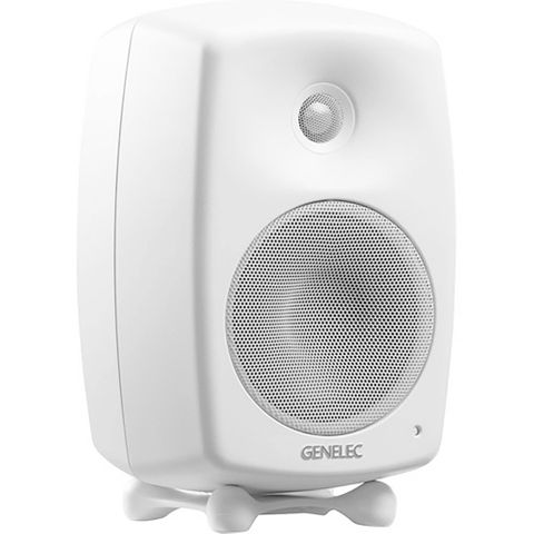 Genelec G Two Compact Active 2-Way Loudspeaker - White
