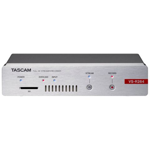 Tascam VS-R264 HD Live Streaming AV Over IP Encoder Decoder