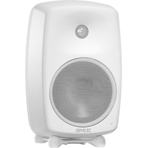 Genelec G Five 8-in Active 2-Way Loudspeaker - White