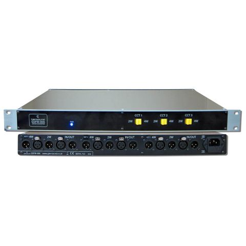 Glensound Triple 4 Wire To 2 Wire 1U Rack