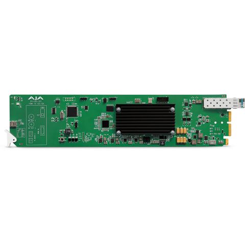 AJA OpenGear HDMI 2.0 to 12G-SDI Conversion with LC Fiber Transmitter