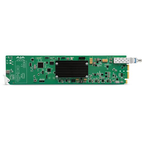 AJA OpenGear 12G-SDI to HDMI 2.0 Conversion with ST Fiber Receiver