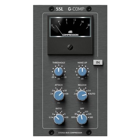 SSL Stereo Bus Compressor for 500 Series