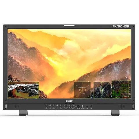 SWIT BM-U325HDR 31.5-in 4K/8K 12GSDI HDR QLED Studio Monitor
