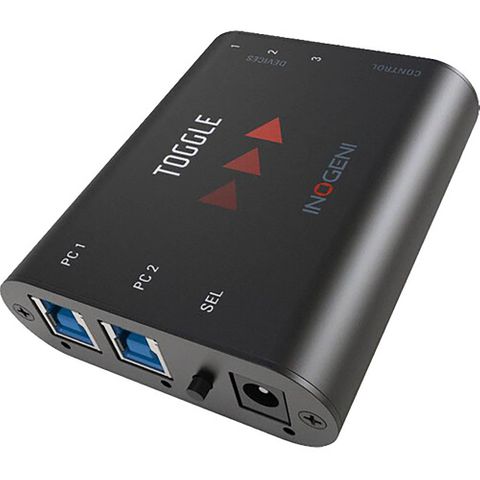 INOGENI TOGGLE USB 3.0 Devices to 2 PCs Switcher