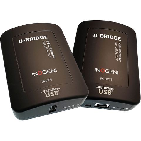 INOGENI U-BRIDGE Single-Port USB 2.0 Extender (100m)