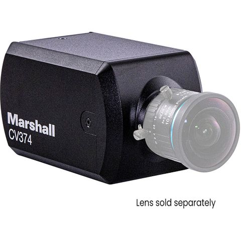 Marshall CV374 Compact UHD 4K60 Camera with NDI|HX3, SRT & HDMI